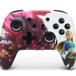 PowerA Enhanced Wireless Nintendo Switch Controller - Blood Moon Zelda