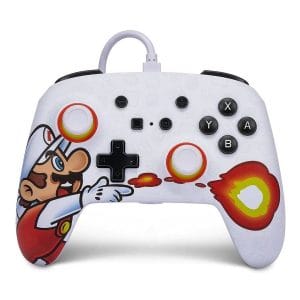 PowerA Enhanced Wired Nintendo Switch Controller - Fireball Mario