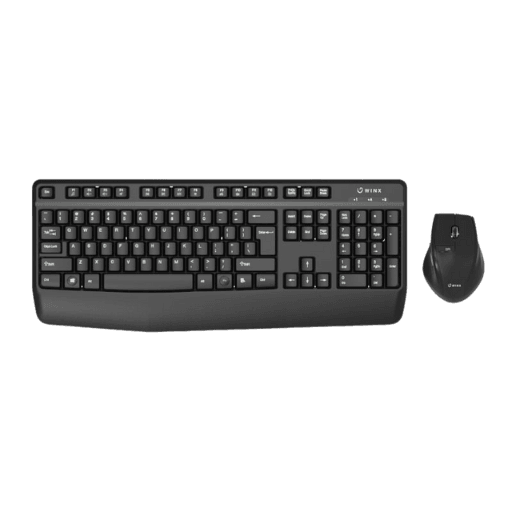 WINX DO Essential Wireless Keyboard and Mouse Combo - Black