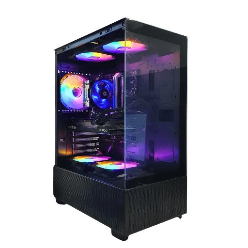 Powerful Gaming PC – Intel i5-12500, RX 6600 XT, 16GB RAM, 256GB NVMe SSD