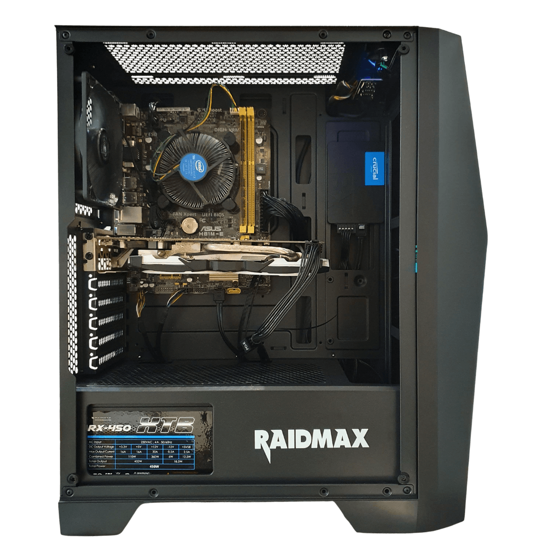 Intel Core i5-4th Gen Gaming PC with RX 570, 8GB RAM, 240GB SSD - Image 2