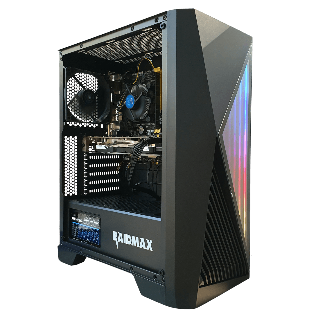 Intel Core i5-4th Gen Gaming PC with RX 570, 8GB RAM, 240GB SSD