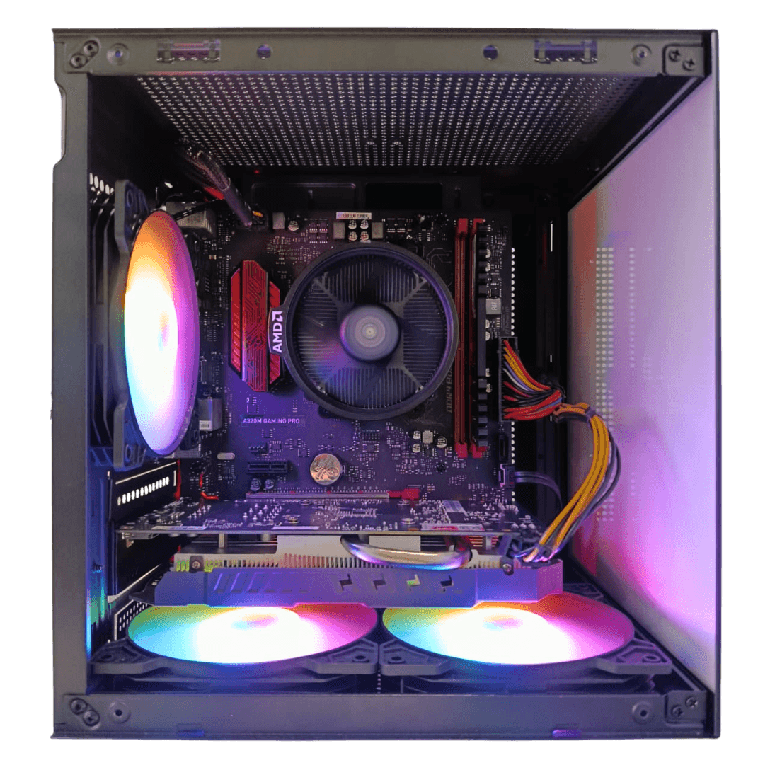 Ryzen 3 2200G Gaming PC with GTX 1060 3GB – 8GB RAM, 240GB SSD