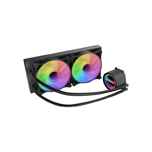 Raidmax Infinita 240mm ARGB Liquid CPU Cooler – Black - Image 2