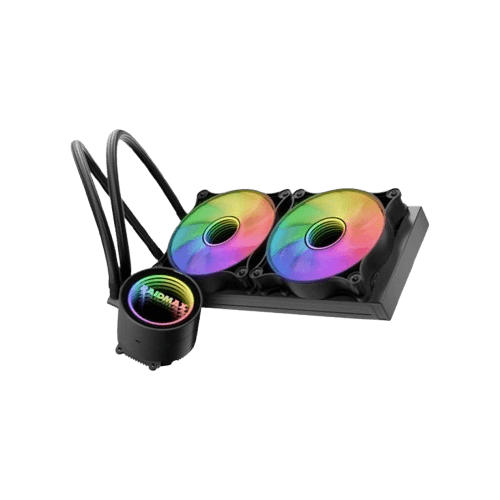 Raidmax Infinita 240mm ARGB Liquid CPU Cooler – Black - Image 3