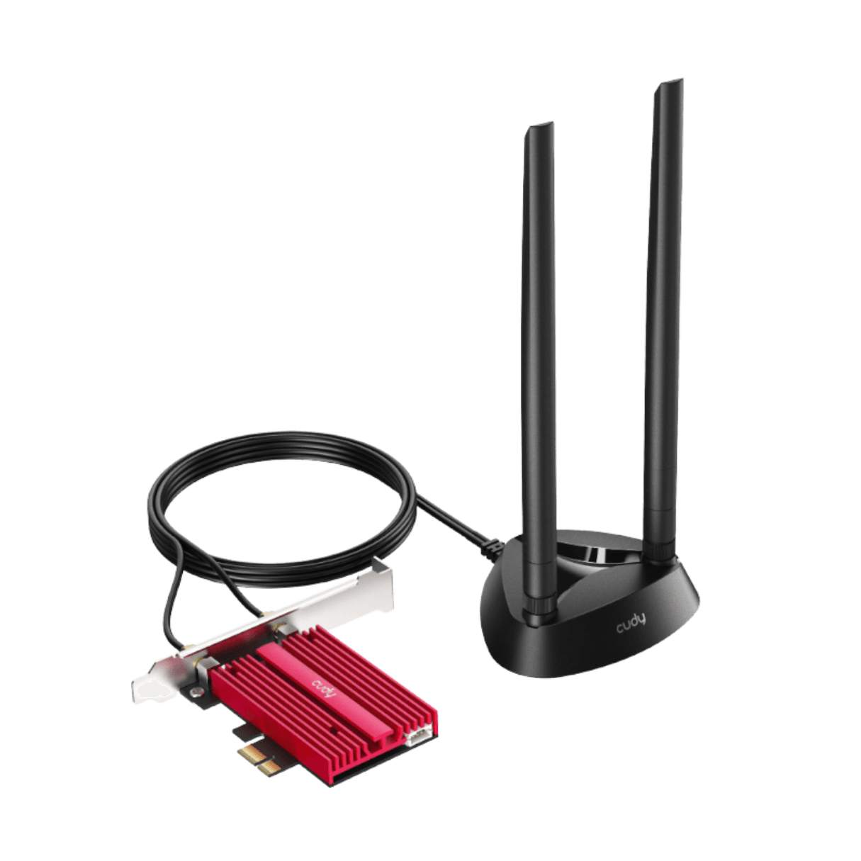 Cudy 3000Mbps WiFi 6 + BT 5.0 PCI-E Adapter