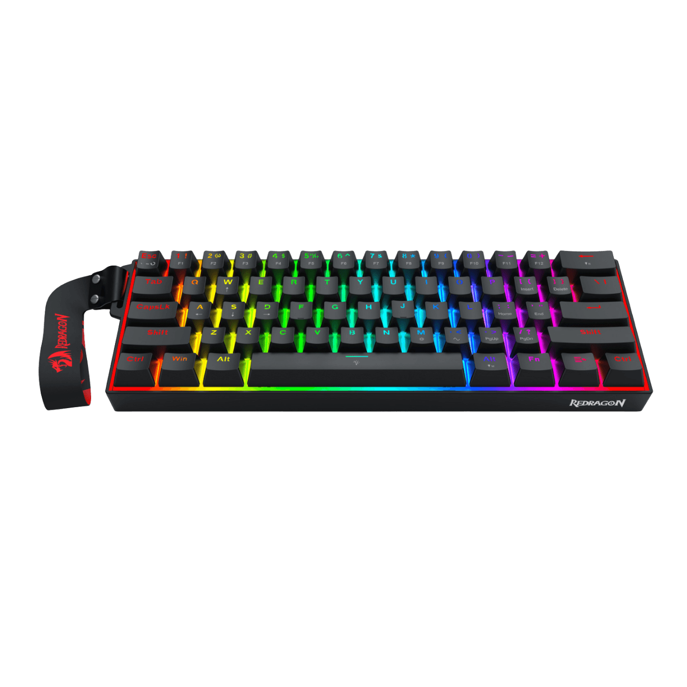 Redragon FIZZ Magnetic Plus 60% RGB Gaming Keyboard – Black - Image 2