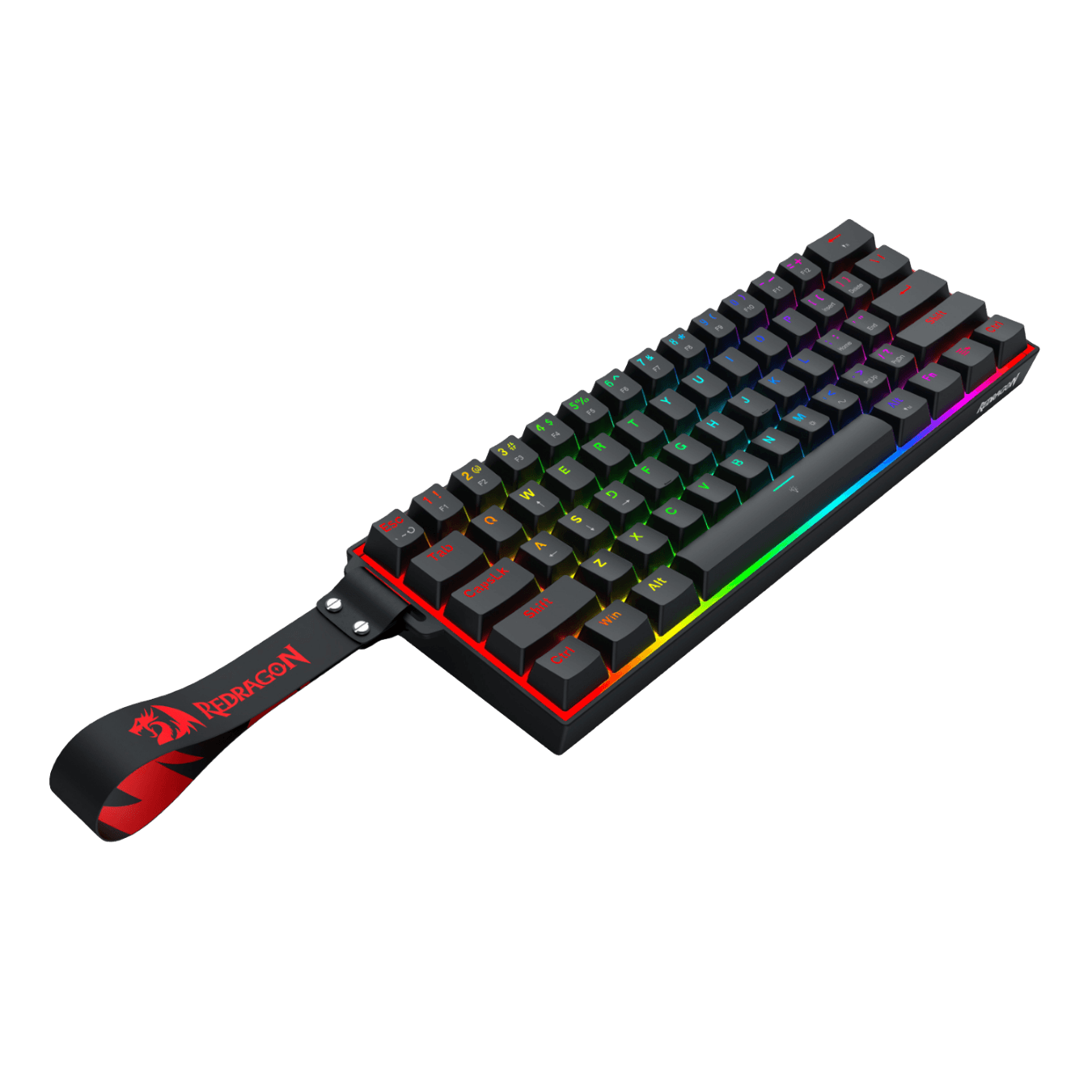 Redragon FIZZ Magnetic Plus 60% RGB Gaming Keyboard – Black - Image 3