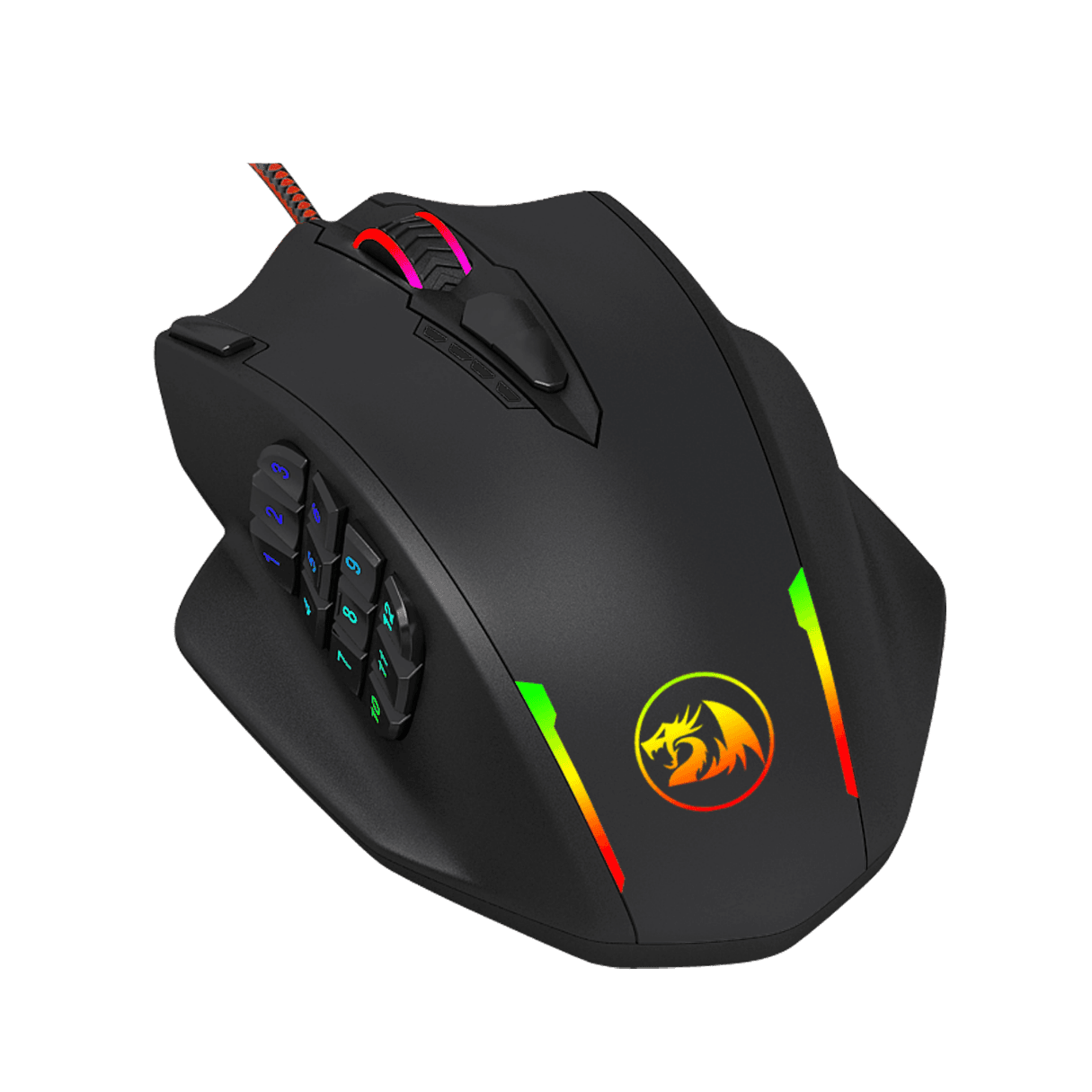 Redragon Impact 12400DPI MMO Gaming Mouse - Image 6