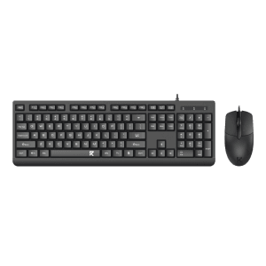 Redragon Wired Office Keyboard and Mouse Combo – Black