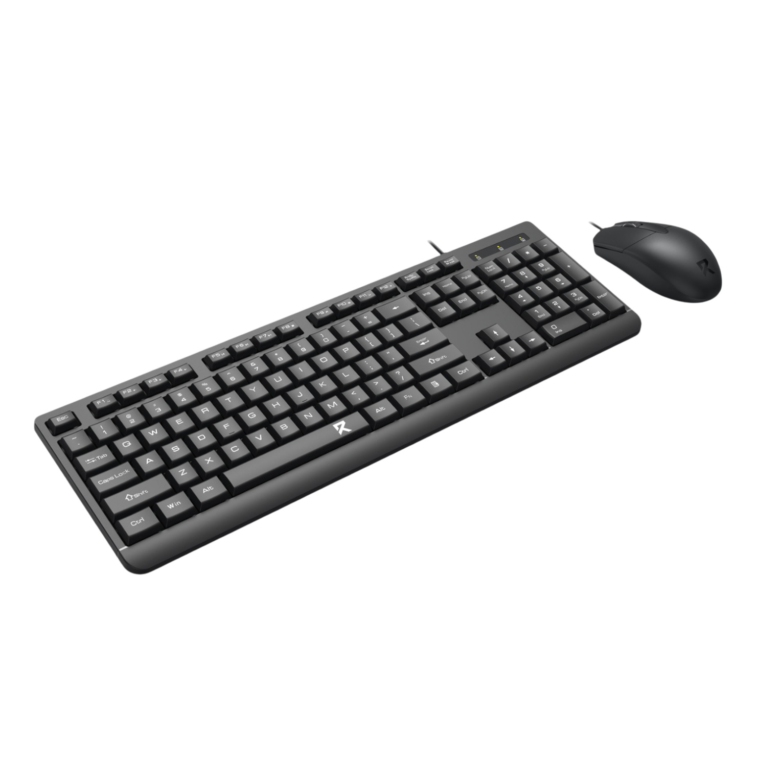 Redragon Wired Office Keyboard and Mouse Combo – Black - Image 2