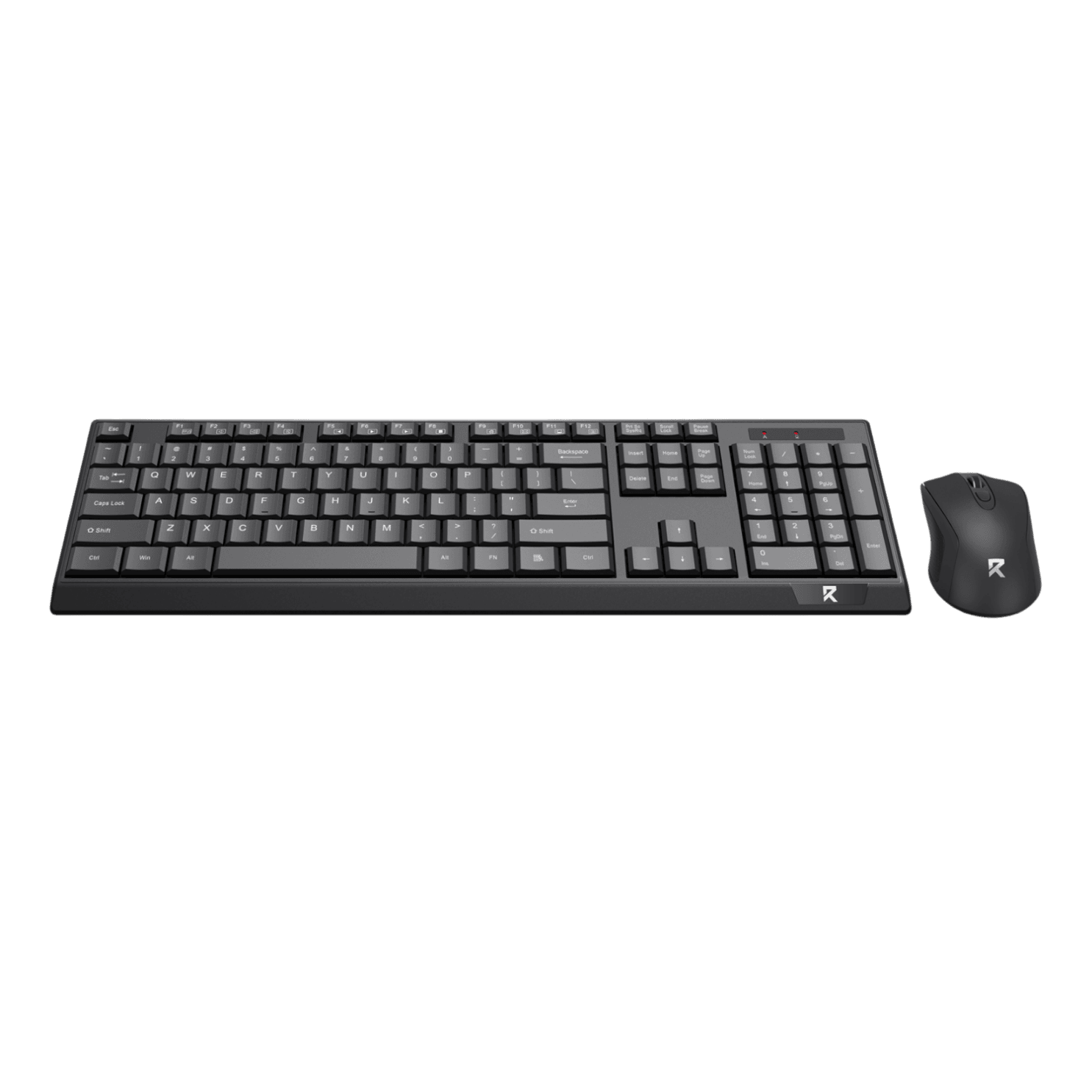 Redragon Wireless Office Keyboard and Mouse Combo – Black - Image 4