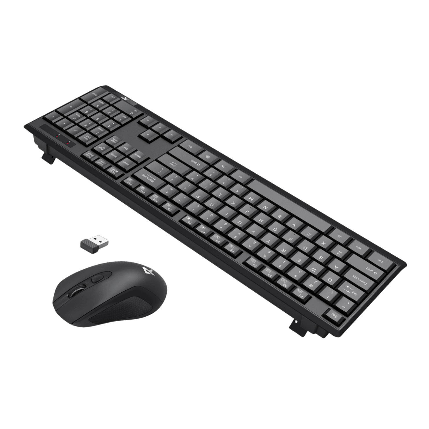 Redragon Wireless Office Keyboard and Mouse Combo – Black - Image 5