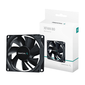DeepCool XFAN 80mm Case Fan – Black
