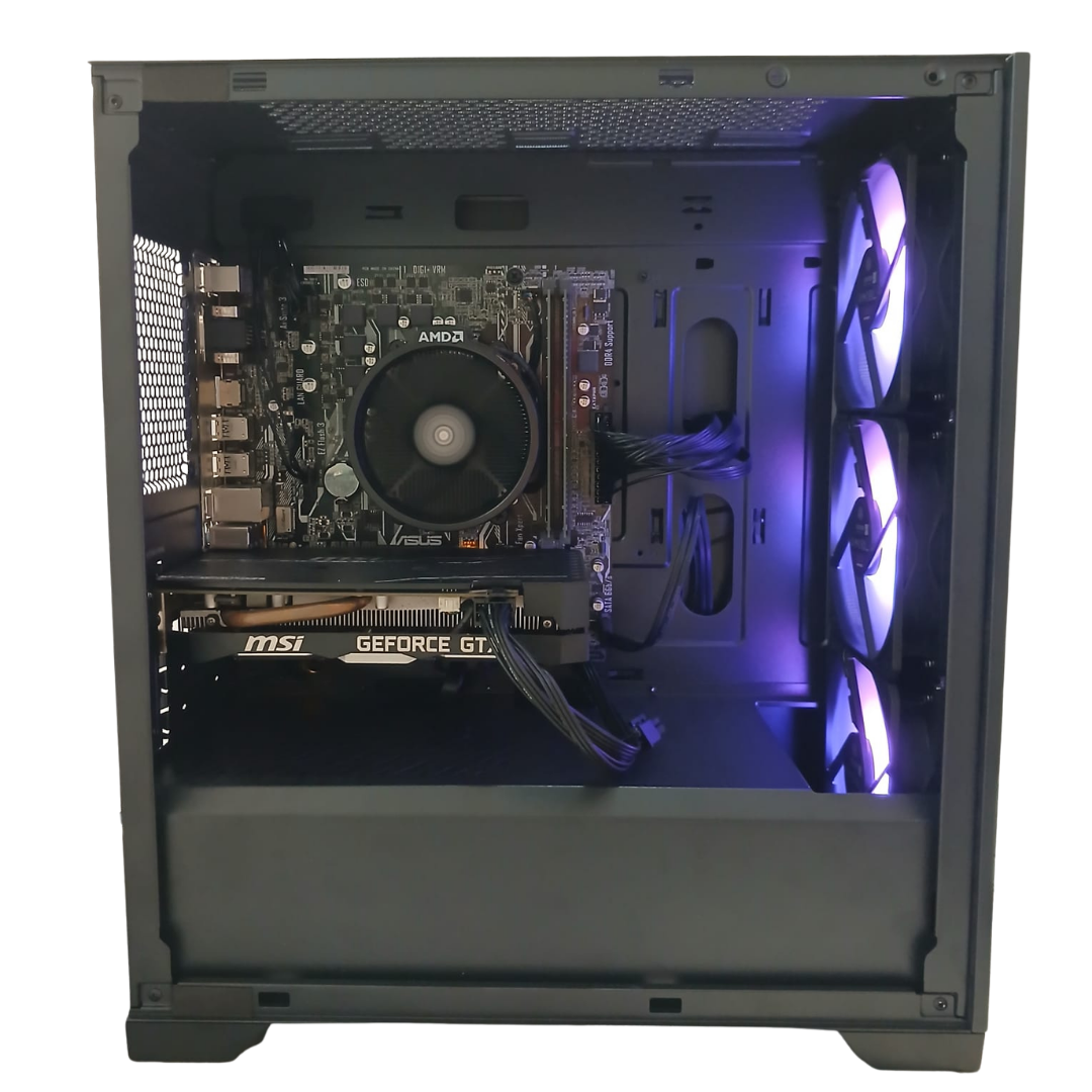 Pre-built Ryzen 5 3400G, GTX 1660 Super, 16GB RAM, 128GB SSD, 500GB HDD - Image 2